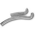Bassani Xhaust Sweeper Heat Shields - Chrome | HS-XL-FF12