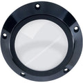 Barnett '99-'06 Big Twin Black/Clear Derby Cover | 343-30-44006