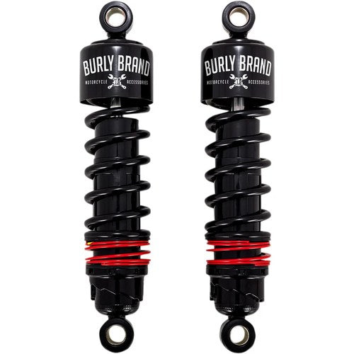 Burly Brand Slammer Plus Shocks - Black - Flh | B28-1204B
