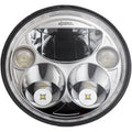 Custom Dynamics 7" TruBEAM Headlamp - Chrome - Chief | CDTB-7-I-C