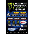 D'Cor Visuals Decal Sheet - Star Yamaha Monster | 40-50-117