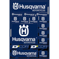 D'Cor Visuals Decal Sheet - Husqvarna | 40-70-100