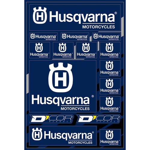 D'Cor Visuals Decal Sheet - Husqvarna | 40-70-100
