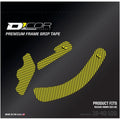 D'Cor Visuals Frame Grip Tape - Yellow for Suzuki | 16-40-100