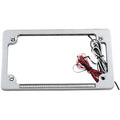 Custom Dynamics Dual License Plate Frame - Chrome | TF02-C