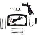 Custom Dynamics All in One License Plate Frame - Black | TF05-BCM4-B