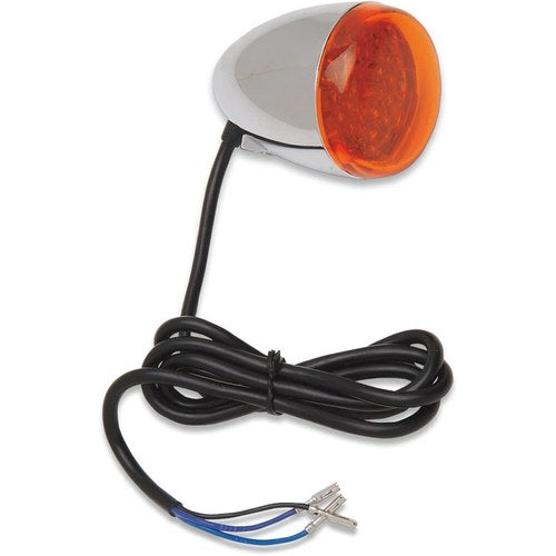 Chris Products Turn Signal - LED - Chrome/Red | 8500A-LED