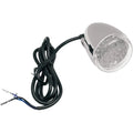 Chris Products Turn Signal - Amber LED - Chrome/Clear | 8500C-LED-A