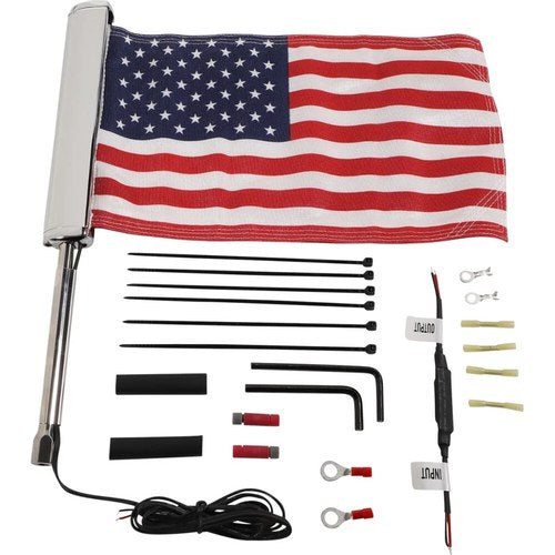 Ciro U.S. Flag - LED Flagpole | 70600