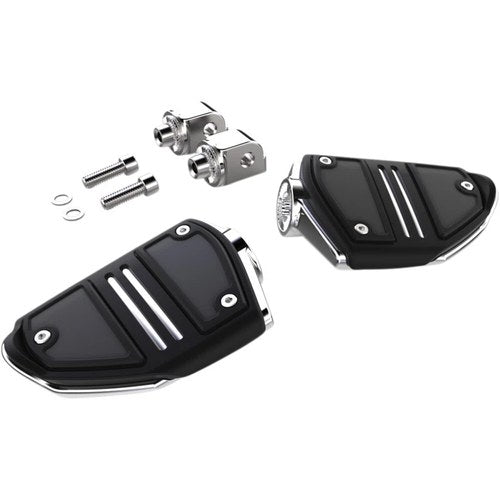 Ciro Twin Rail Footpeg - With Mount - Chrome - Softail | 61406