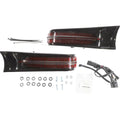 Ciro Filler Panel Lights - Red/Black | 40049