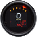 Dakota Digital Tank Speedometer - Black Bezel - 3-3/8" | MLX-3012-K