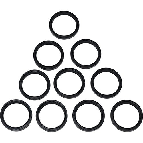 Drag Specialties Fork Seals - 49 mm - 10-Pack | 55-129-10