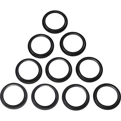 Drag Specialties Fork Dust Seals - 49 mm - 10-Pack | 57-104-10