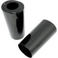 Drag Specialties Fork Slider Covers - Black - Smooth - Stock Length | 74537B