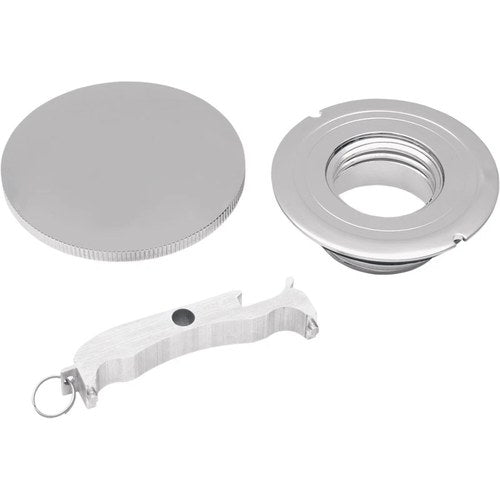 Drag Specialties Gas Cap - Left-Hand Thread - Non-Vented | 012030