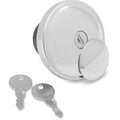 Drag Specialties Locking Gas Cap - Chrome - Vented | 03-0320A-A