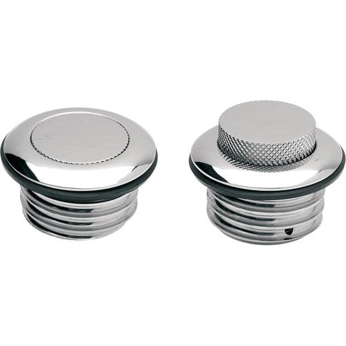 Drag Specialties Pop-Up Gas Cap - Chrome - Non-Vented | 03-0328-B1