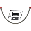 Drag Specialties Engine Oil Spout Kit - Black | 323057B