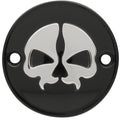 Drag Specialties Points Cover - Split Skull - Black - M8 | 78102BB2