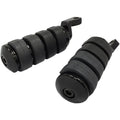 Drag Specialties Soft-Ride Black Foot Pegs - XL | P17-0340ISGB