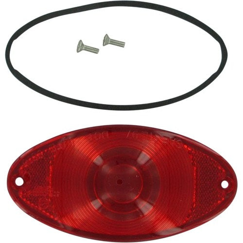 Drag Specialties Cateye Lens - Red | 160664