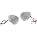 Drag Specialties Turn Signal Kit - Clear/Red - Rear | 20-6578CRLED