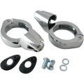 Drag Specialties Turn Signal Mount - 49mm - Chrome | 77855CS4