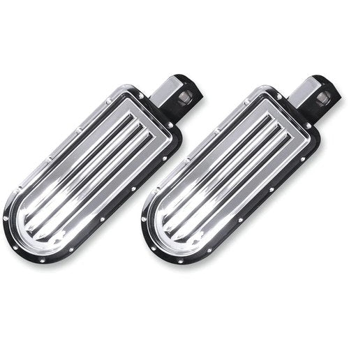 Covingtons Rear Pegs - Dimpled - Chrome | C1243-C