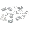 Cycle Performance D-Ring Kit - Silver Clips | CPP/9030