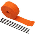Cycle Performance Exhaust Wrap - Orange - 2x25 | CPP/9062B
