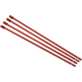 Cycle Performance Exhaust Wrap Clamps - Red - 4 Pack | CPP/9074