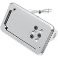 Cycle Visions Horizontal License Plate Mount w/Light - Chrome | CV-4600LH