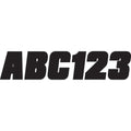 Hardline Sticker Kit - 2" - Black | BLK500EC