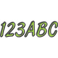 Hardline I.D. Sticker Kit - 400 Series - Kiwi/Black | KIBKG400