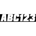 Hardline Sticker Kit - 2" - White | WHI500EC
