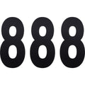 Factory Effex FX Number 8 - Black - 6" | 02-4458