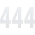 Factory Effex FX Number 4 - White - 6" | 02-4464
