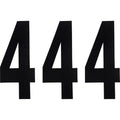 Factory Effex FX Number 4 - Black - 8" | 02-4474