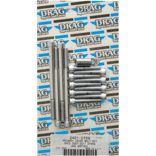 Drag Specialties Bolt Kit Motor Knurled 07-17 ST | MK672