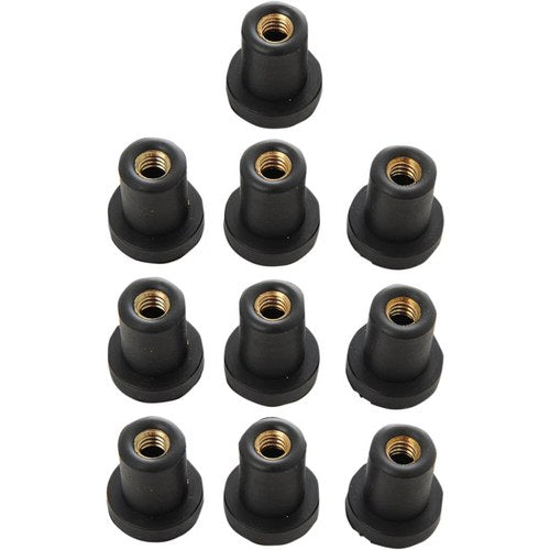 Drag Specialties Nut Well (8099)1/4-20 10Pk | 62309H3