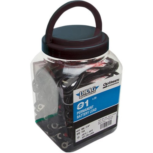 Drag Specialties Permanent Battery Lead O-01 - Jar of 20 | O-01DJAR