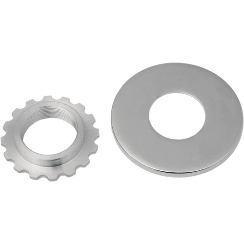 Drag Specialties Steering Stem Bearing Adjusting Nut w/Dust Cover 23-0326-BC102