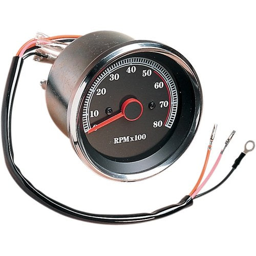 Drag Specialties 8000 Rpm Electronic Tachometer | 74106-BX-LB1