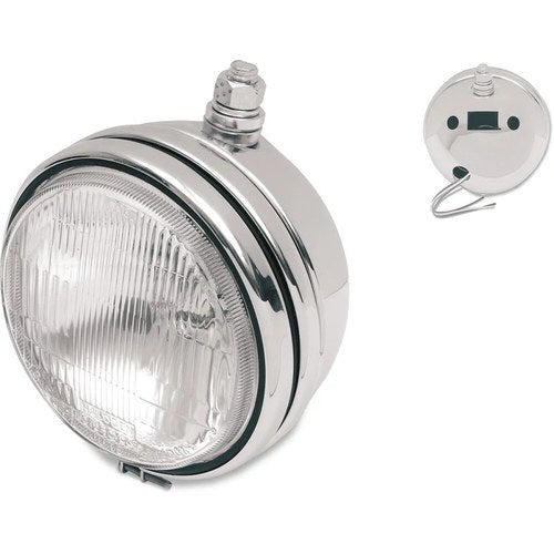 Drag Specialties Headlight - 5-3/4" - Chrome - '75-'89 FX/R XL | 20-0308C-BX-LB2