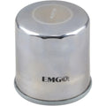 Emgo Micro-Tech Oil Filter - Chrome | L10-82222