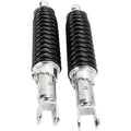 Emgo Custom Shorty Shocks w/Shroud - Chrome - Clevis Lowering | 17-05696