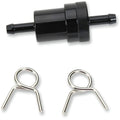 Emgo Fuel Filter - Black - 1/4" | 14-34472