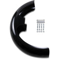 Klock Werks Wrapper Front Fender Kit - Black - Steel - 21" | KW05-01-0518