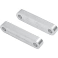 Klock Werks Hugger Front Fender Mounting Blocks - Satin | KW05-02-0104-R